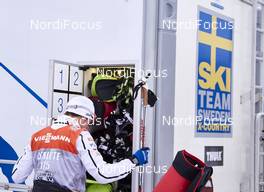 12.02.2016, Falun, Sweden (SWE): the secret of swedish wax trucks   - FIS world cup cross-country, training, Falun (SWE). www.nordicfocus.com. © Felgenhauer/NordicFocus. Every downloaded picture is fee-liable.