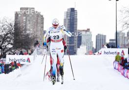 02.03.2016, Montreal, Canada (CAN): Oskar Svensson (SWE) - FIS world cup cross-country, mass men, Montreal (CAN). www.nordicfocus.com. © Felgenhauer/NordicFocus. Every downloaded picture is fee-liable.