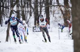 02.03.2016, Montreal, Canada (CAN): Francesco De Fabiani (ITA), Sebastian Eisenlauer (GER), (l-r)  - FIS world cup cross-country, mass men, Montreal (CAN). www.nordicfocus.com. © Felgenhauer/NordicFocus. Every downloaded picture is fee-liable.