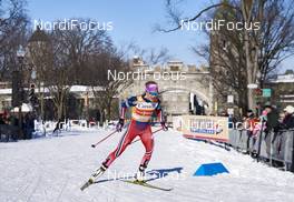 05.03.2016, Quebec, Canada (CAN): Therese Johaug (NOR) - FIS world cup cross-country, pursuit women, Quebec (CAN). www.nordicfocus.com. © Felgenhauer/NordicFocus. Every downloaded picture is fee-liable.