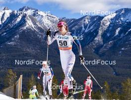09.03.2016, Canmore, Canada (CAN): Anne Hart (USA), Katharine Ogden (USA), (l-r)  - FIS world cup cross-country, skiathlon women, Canmore (CAN). www.nordicfocus.com. © Felgenhauer/NordicFocus. Every downloaded picture is fee-liable.