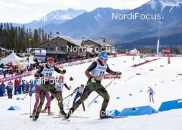 09.03.2016, Canmore, Canada (CAN): Denise Herrmann (GER), Sandra Ringwald (GER), (l-r)  - FIS world cup cross-country, skiathlon women, Canmore (CAN). www.nordicfocus.com. © Felgenhauer/NordicFocus. Every downloaded picture is fee-liable.