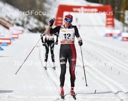 12.03.2016, Canmore, Canada (CAN): Justyna Kowalczyk (POL) - FIS world cup cross-country, pursuit women, Canmore (CAN). www.nordicfocus.com. © Felgenhauer/NordicFocus. Every downloaded picture is fee-liable.