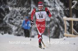 27.11.2016, Ruka, Finland (FIN): Andy Shields (CAN) - FIS world cup cross-country, 15km men, Ruka (FIN). www.nordicfocus.com. © THIBAUT/NordicFocus. Every downloaded picture is fee-liable.