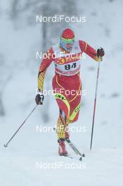 26.11.2016, Ruka, Finland (FIN): Jincai Shang (CHN) - FIS world cup cross-country, individual sprint, Ruka (FIN). www.nordicfocus.com. © Modica/NordicFocus. Every downloaded picture is fee-liable.