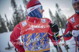 25.11.2016, Ruka, Finland (FIN): Alex Harvey (CAN) testing his Salomon ski   - FIS world cup cross-country, training, Ruka (FIN). www.nordicfocus.com. © Modica/NordicFocus. Every downloaded picture is fee-liable.