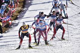 17.12.2016, La Clusaz, France (FRA): Martin Johnsrud Sundby (NOR), Sergey Ustiugov (RUS), Anders Gloeersen (NOR) - FIS world cup cross-country, mass men, La Clusaz (FRA). www.nordicfocus.com. © Thibaut/NordicFocus. Every downloaded picture is fee-liable.