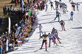 17.12.2016, La Clusaz, France (FRA): Martin Johnsrud Sundby (NOR), Sergey Ustiugov (RUS) - FIS world cup cross-country, mass men, La Clusaz (FRA). www.nordicfocus.com. © Thibaut/NordicFocus. Every downloaded picture is fee-liable.