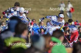 17.12.2016, La Clusaz, France (FRA): Johan Olsson (SWE) - FIS world cup cross-country, mass men, La Clusaz (FRA). www.nordicfocus.com. © Thibaut/NordicFocus. Every downloaded picture is fee-liable.