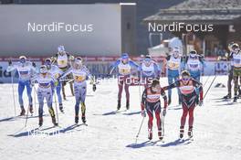 18.12.2016, La Clusaz, France (FRA): Anders Gloeersen (NOR), Finn Haagen Krogh (NOR) - FIS world cup cross-country, 4x7.5km men, La Clusaz (FRA). www.nordicfocus.com. © Thibaut/NordicFocus. Every downloaded picture is fee-liable.