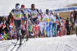 18.12.2016, La Clusaz, France (FRA): Francesco De Fabiani (ITA) - FIS world cup cross-country, 4x7.5km men, La Clusaz (FRA). www.nordicfocus.com. © Thibaut/NordicFocus. Every downloaded picture is fee-liable.
