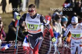18.12.2016, La Clusaz, France (FRA): Niklas Dyrhaug (NOR) - FIS world cup cross-country, 4x7.5km men, La Clusaz (FRA). www.nordicfocus.com. © Thibaut/NordicFocus. Every downloaded picture is fee-liable.