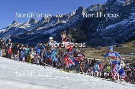 18.12.2016, La Clusaz, France (FRA): Didrik Toenseth (NOR), Evgeniy Belov (RUS) - FIS world cup cross-country, 4x7.5km men, La Clusaz (FRA). www.nordicfocus.com. © Thibaut/NordicFocus. Every downloaded picture is fee-liable.
