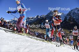 18.12.2016, La Clusaz, France (FRA): Jean Marc Gaillard (FRA) - FIS world cup cross-country, 4x7.5km men, La Clusaz (FRA). www.nordicfocus.com. © Thibaut/NordicFocus. Every downloaded picture is fee-liable.