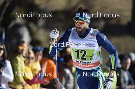 18.12.2016, La Clusaz, France (FRA): Alexandr Malyshev (KAZ) - FIS world cup cross-country, 4x7.5km men, La Clusaz (FRA). www.nordicfocus.com. © Thibaut/NordicFocus. Every downloaded picture is fee-liable.