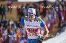 18.12.2016, La Clusaz, France (FRA): Valentin Chauvin (FRA) - FIS world cup cross-country, 4x7.5km men, La Clusaz (FRA). www.nordicfocus.com. © Thibaut/NordicFocus. Every downloaded picture is fee-liable.