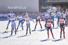 18.12.2016, La Clusaz, France (FRA): Martin Johansson (SWE), Axel Ekstroem (SWE) - FIS world cup cross-country, 4x7.5km men, La Clusaz (FRA). www.nordicfocus.com. © Thibaut/NordicFocus. Every downloaded picture is fee-liable.