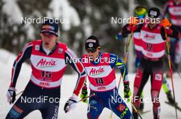 23.02.2016, Kuopio, Finland (FIN): Francois Braud (FRA), Fischer, One Way, Rottefella - FIS world cup nordic combined, individual gundersen HS127/10km, Kuopio (FIN). www.nordicfocus.com. © Laiho/NordicFocus. Every downloaded picture is fee-liable.