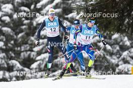06.03.2016, Schonach, Germany (GER): Samuel Costa (ITA), Maxime Laheurte (FRA), (l-r)  - FIS world cup nordic combined, individual gundersen HS106/15km, Schonach (GER). www.nordicfocus.com. © Modica/NordicFocus. Every downloaded picture is fee-liable.