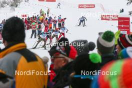 06.03.2016, Schonach, Germany (GER): Fabian Riessle (GER), Bernhard Gruber (AUT), (l-r)  - FIS world cup nordic combined, individual gundersen HS106/15km, Schonach (GER). www.nordicfocus.com. © Modica/NordicFocus. Every downloaded picture is fee-liable.