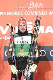 26.11.2016, Ruka, Finland (FIN): Johannes Rydzek (GER) - FIS world cup nordic combined, individual gundersen HS142/10km, Ruka (FIN). www.nordicfocus.com. © Modica/NordicFocus. Every downloaded picture is fee-liable.