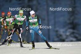 27.11.2016, Ruka, Finland (FIN): Francois Braud (FRA), Franz-Josef Rehrl (AUT), (l-r)  - FIS world cup nordic combined, individual gundersen HS142/10km, Ruka (FIN). www.nordicfocus.com. © Modica/NordicFocus. Every downloaded picture is fee-liable.