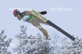 27.11.2016, Ruka, Finland (FIN): Francois Braud (FRA) - FIS world cup nordic combined, individual gundersen HS142/10km, Ruka (FIN). www.nordicfocus.com. © Modica/NordicFocus. Every downloaded picture is fee-liable.