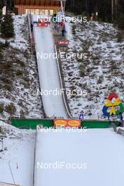 17.12.2016, Ramsau, Austria (AUT): ski jumping hill   - FIS world cup nordic combined, individual gundersen HS96/10km, Ramsau (AUT). www.nordicfocus.com. © Rauschendorfer/NordicFocus. Every downloaded picture is fee-liable.