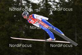 18.12.2016, Ramsau, Austria (AUT): Bryan Fletcher (USA) - FIS world cup nordic combined, individual gundersen HS96/10km, Ramsau (AUT). www.nordicfocus.com. © Rauschendorfer/NordicFocus. Every downloaded picture is fee-liable.