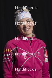 27.11.2016, Oestersund, Sweden, (SWE): Justine Braisaz (FRA) - IBU world cup biathlon, photoshooting, Oestersund (SWE). www.nordicfocus.com. © Manzoni/NordicFocus. Every downloaded picture is fee-liable.