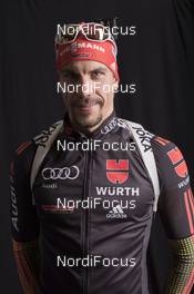 27.11.2016, Oestersund, Sweden, (SWE): Arnd Peiffer (GER) - IBU world cup biathlon, photoshooting, Oestersund (SWE). www.nordicfocus.com. © Manzoni/NordicFocus. Every downloaded picture is fee-liable.