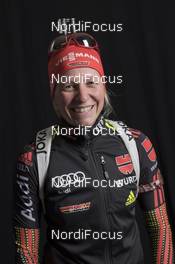 27.11.2016, Oestersund, Sweden, (SWE): Franziska Hildebrand (GER) - IBU world cup biathlon, photoshooting, Oestersund (SWE). www.nordicfocus.com. © Manzoni/NordicFocus. Every downloaded picture is fee-liable.