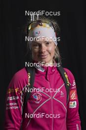 27.11.2016, Oestersund, Sweden, (SWE): Marie Dorin (FRA) - IBU world cup biathlon, photoshooting, Oestersund (SWE). www.nordicfocus.com. © Manzoni/NordicFocus. Every downloaded picture is fee-liable.