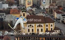 02.01.2016, Innsbruck, Austria (AUT): Kenneth Gangnes (NOR), Fischer - FIS world cup ski jumping, four hills tournament, individual HS130, qualification, Innsbruck (AUT). www.nordicfocus.com. © Laiho/NordicFocus. Every downloaded picture is fee-liable.