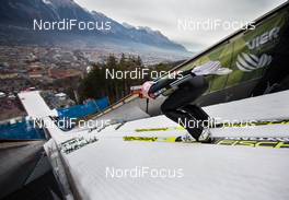 02.01.2016, Innsbruck, Austria (AUT): Severin Freund (GER), Fischer - FIS world cup ski jumping, four hills tournament, individual HS130, qualification, Innsbruck (AUT). www.nordicfocus.com. © Laiho/NordicFocus. Every downloaded picture is fee-liable.