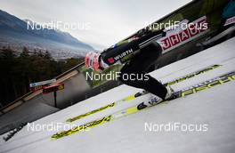 02.01.2016, Innsbruck, Austria (AUT): Severin Freund (GER), Fischer - FIS world cup ski jumping, four hills tournament, individual HS130, qualification, Innsbruck (AUT). www.nordicfocus.com. © Laiho/NordicFocus. Every downloaded picture is fee-liable.
