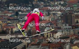 02.01.2016, Innsbruck, Austria (AUT): Simon Ammann (SUI), Fischer - FIS world cup ski jumping, four hills tournament, individual HS130, qualification, Innsbruck (AUT). www.nordicfocus.com. © Laiho/NordicFocus. Every downloaded picture is fee-liable.