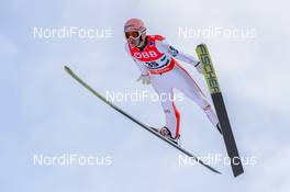 15.01.2016, Tauplitz/Bad Mitterndorf, Austria (AUT): Stefan Kraft (AUT) - FIS ski flying world championships, individual HS225, Tauplitz/Bad Mitterndorf (AUT). www.nordicfocus.com. © Rauschendorfer/NordicFocus. Every downloaded picture is fee-liable.