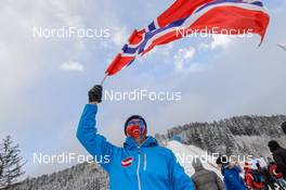 16.01.2016, Tauplitz/Bad Mitterndorf, Austria (AUT): spectators - FIS ski flying world championships, individual HS225, Tauplitz/Bad Mitterndorf (AUT). www.nordicfocus.com. © Rauschendorfer/NordicFocus. Every downloaded picture is fee-liable.