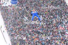 16.01.2016, Tauplitz/Bad Mitterndorf, Austria (AUT): Richard Freitag (GER) - FIS ski flying world championships, individual HS225, Tauplitz/Bad Mitterndorf (AUT). www.nordicfocus.com. © Rauschendorfer/NordicFocus. Every downloaded picture is fee-liable.