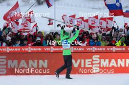 16.01.2016, Tauplitz/Bad Mitterndorf, Austria (AUT): Peter Prevc (SLO) - FIS ski flying world championships, individual HS225, Tauplitz/Bad Mitterndorf (AUT). www.nordicfocus.com. © Rauschendorfer/NordicFocus. Every downloaded picture is fee-liable.
