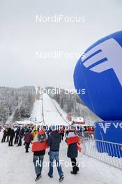 16.01.2016, Tauplitz/Bad Mitterndorf, Austria (AUT): spectators - FIS ski flying world championships, individual HS225, Tauplitz/Bad Mitterndorf (AUT). www.nordicfocus.com. © Rauschendorfer/NordicFocus. Every downloaded picture is fee-liable.