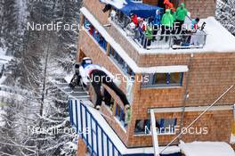 16.01.2016, Tauplitz/Bad Mitterndorf, Austria (AUT): tower of the judges - FIS ski flying world championships, individual HS225, Tauplitz/Bad Mitterndorf (AUT). www.nordicfocus.com. © Rauschendorfer/NordicFocus. Every downloaded picture is fee-liable.