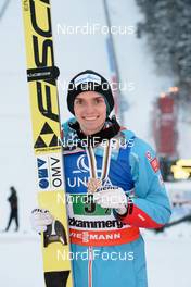 17.01.2016, Tauplitz/Bad Mitterndorf, Austria (AUT): Manuel Poppinger (AUT) - FIS ski flying world championships, medals, Tauplitz/Bad Mitterndorf (AUT). www.nordicfocus.com. © Rauschendorfer/NordicFocus. Every downloaded picture is fee-liable.