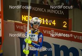 06.02.2016, Oslo, Norway (NOR): Johann Andre Forfang (NOR), Fischer - FIS world cup ski jumping, team HS134, Oslo (NOR). www.nordicfocus.com. © Laiho/NordicFocus. Every downloaded picture is fee-liable.
