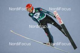 05.02.2016, Oslo, Norway (NOR): Karl Geiger (GER), Loeffler - FIS world cup ski jumping, training, Oslo (NOR). www.nordicfocus.com. © Laiho/NordicFocus. Every downloaded picture is fee-liable.