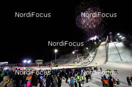 23.02.2016, Kuopio, Finland (FIN): fireworks - FIS world cup ski jumping, individual HS127, Kuopio (FIN). www.nordicfocus.com. © Laiho/NordicFocus. Every downloaded picture is fee-liable.