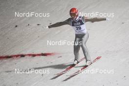 04.03.2016, Wisla, Poland (POL): Karl Geiger (GER) Loeffler - FIS world cup ski jumping, individual HS134, Wisla (POL). www.nordicfocus.com. © Domanski/NordicFocus. Every downloaded picture is fee-liable.