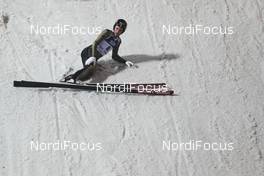 03.03.2016, Wisla, Poland (POL): Alex Insam (ITA) - FIS world cup ski jumping, training, Wisla (POL). www.nordicfocus.com. © Domanski/NordicFocus. Every downloaded picture is fee-liable.