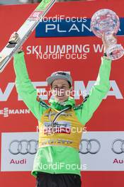 18.03.2016, Planica, Slovenia (SLO): Peter Prevc (SLO) - FIS world cup ski flying, cups, Planica (SLO). www.nordicfocus.com. © Modica/NordicFocus. Every downloaded picture is fee-liable.